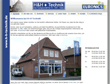 Tablet Screenshot of h-h-technik.de